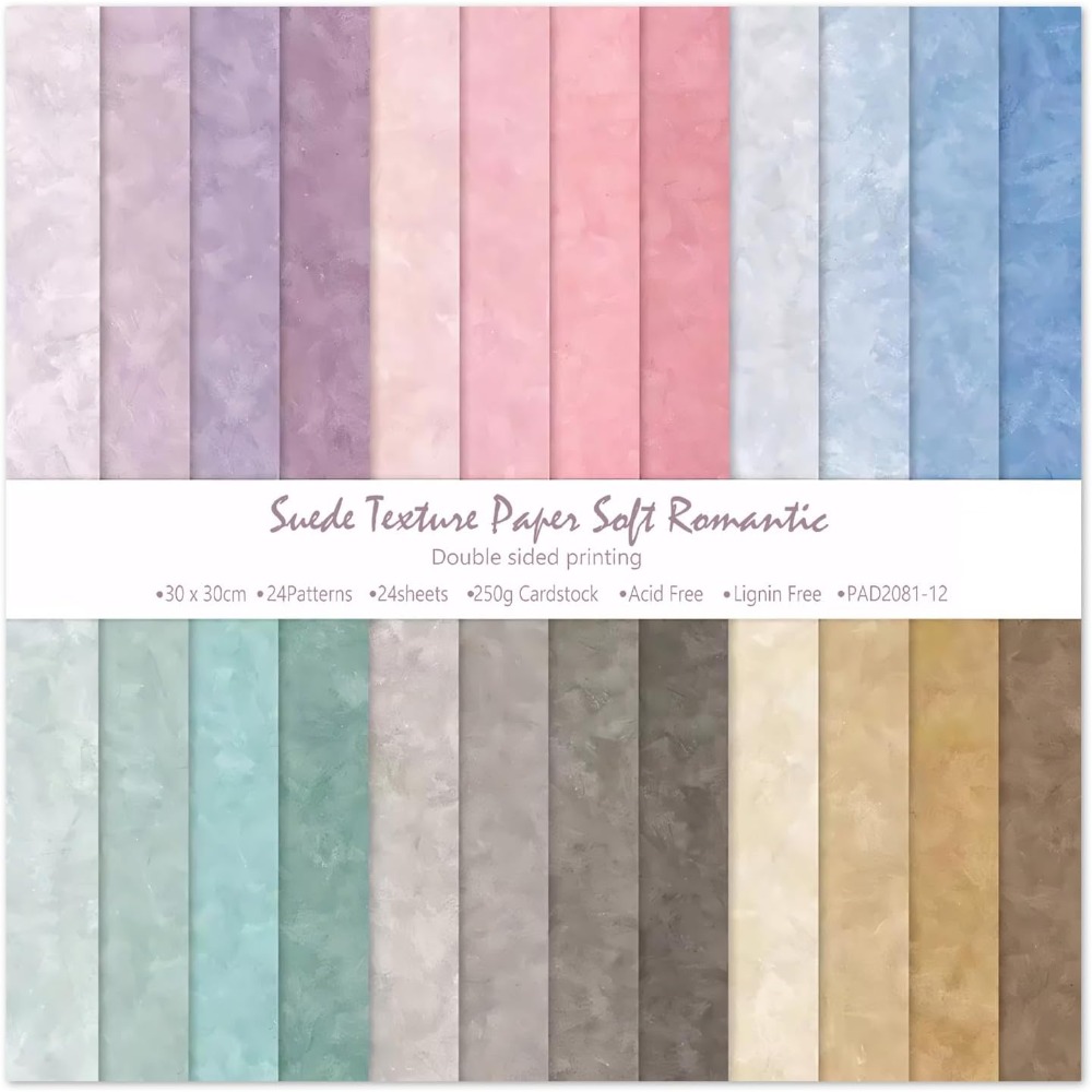Cardstock Paper Pack - Premium Colored Cardstock, 24 Pack Bright