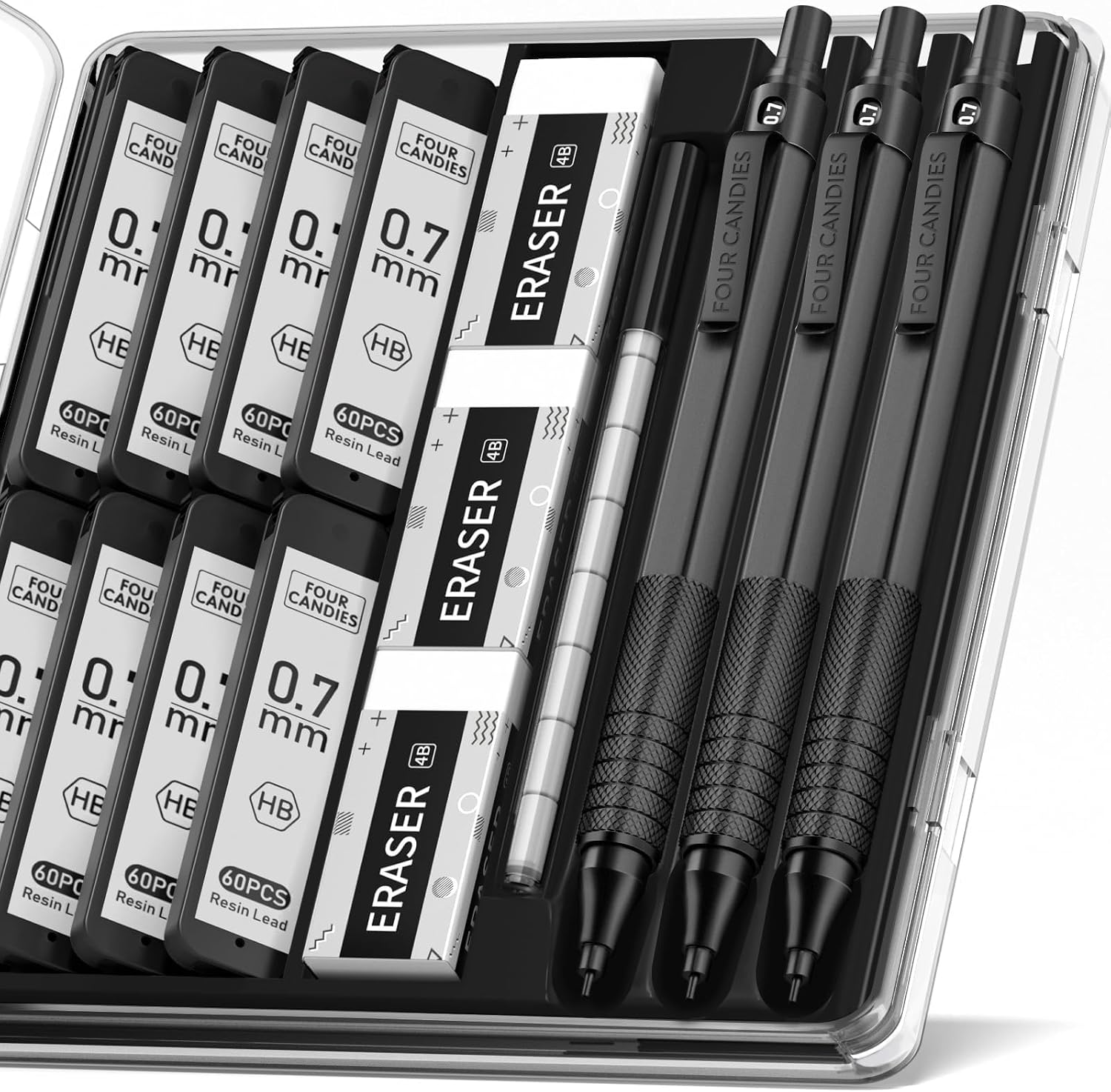 Mechanical Pencil Lead - Premium 0.7mm Mechanical Pencil Set -