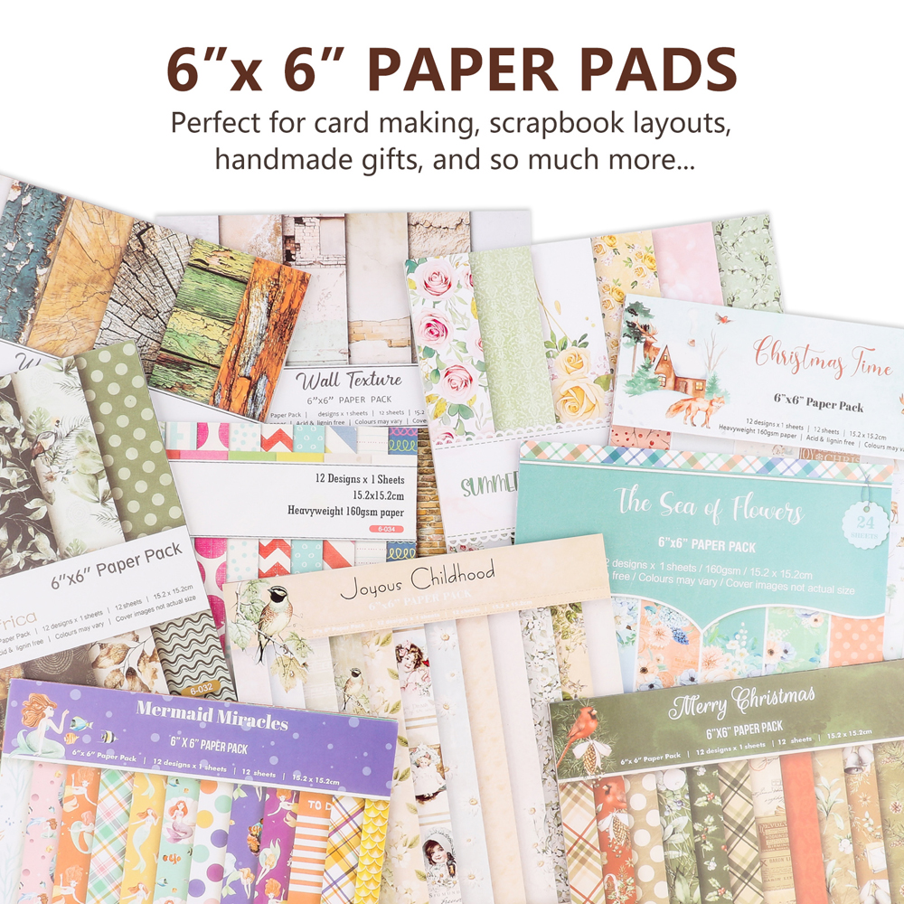 Cardstock Paper Pack - 6