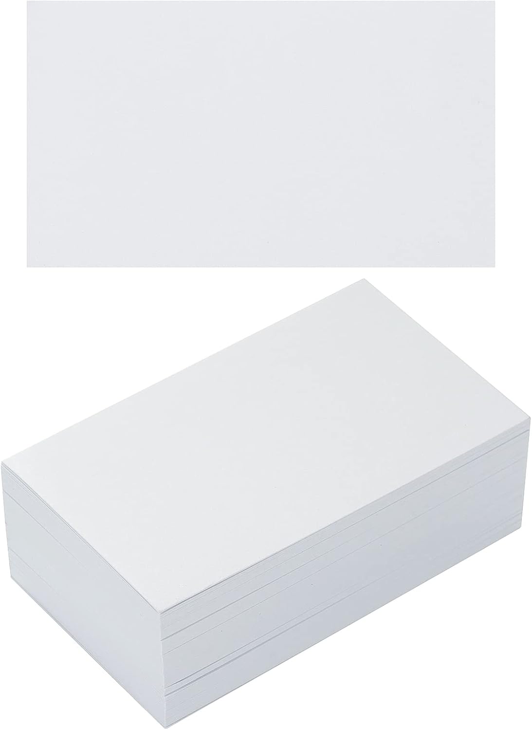 Cardstock Paper Pack - 100 Pack Blank White Cardstock 250GSM