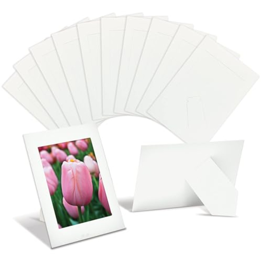 Cardstock Paper Pack - Paper Picture Frames for 4 x