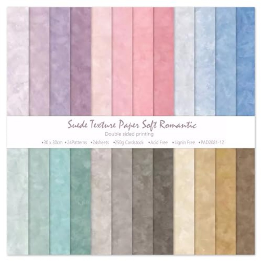 Cardstock Paper Pack - Premium Colored Cardstock, 24 Pack Bright