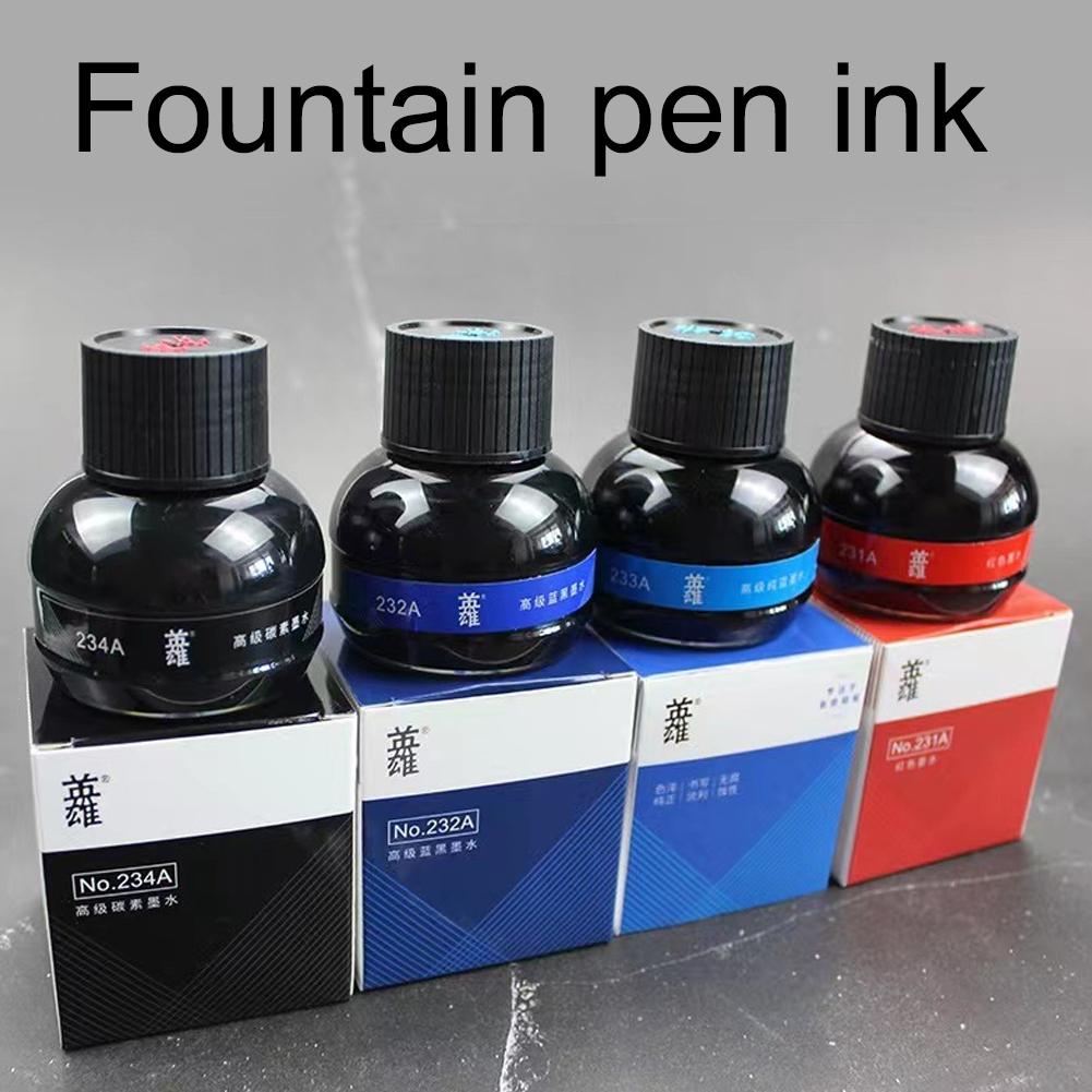 Calligraphy Ink Bottle - 1 Bottle YingXiong Black 70ml Fountain