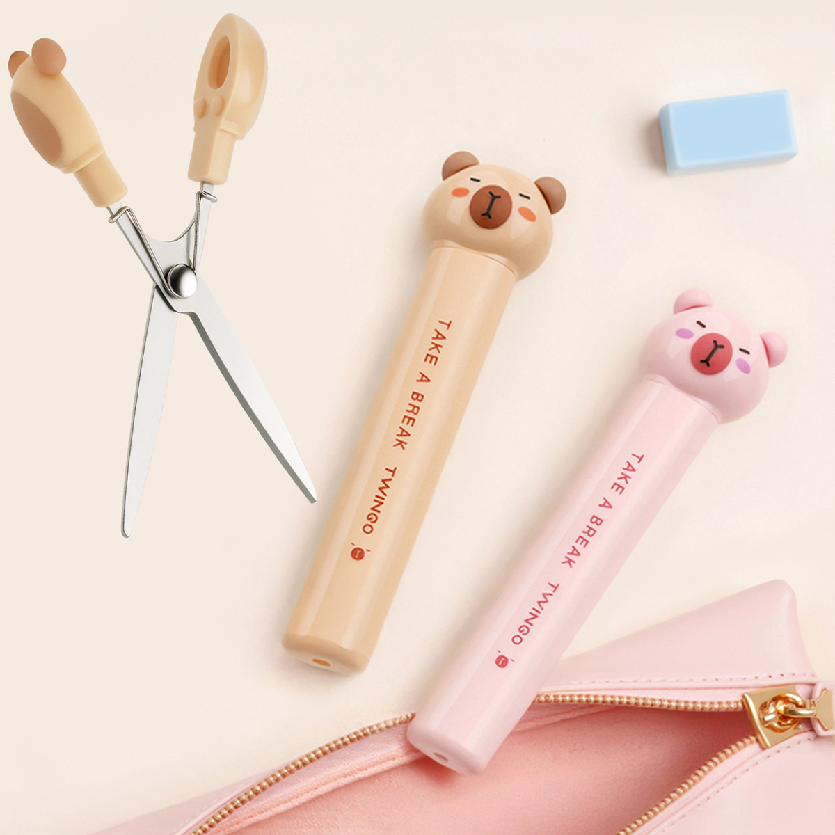 Capybara Scissor Cartoon Foldi - đánh giá và giá Stationery Office