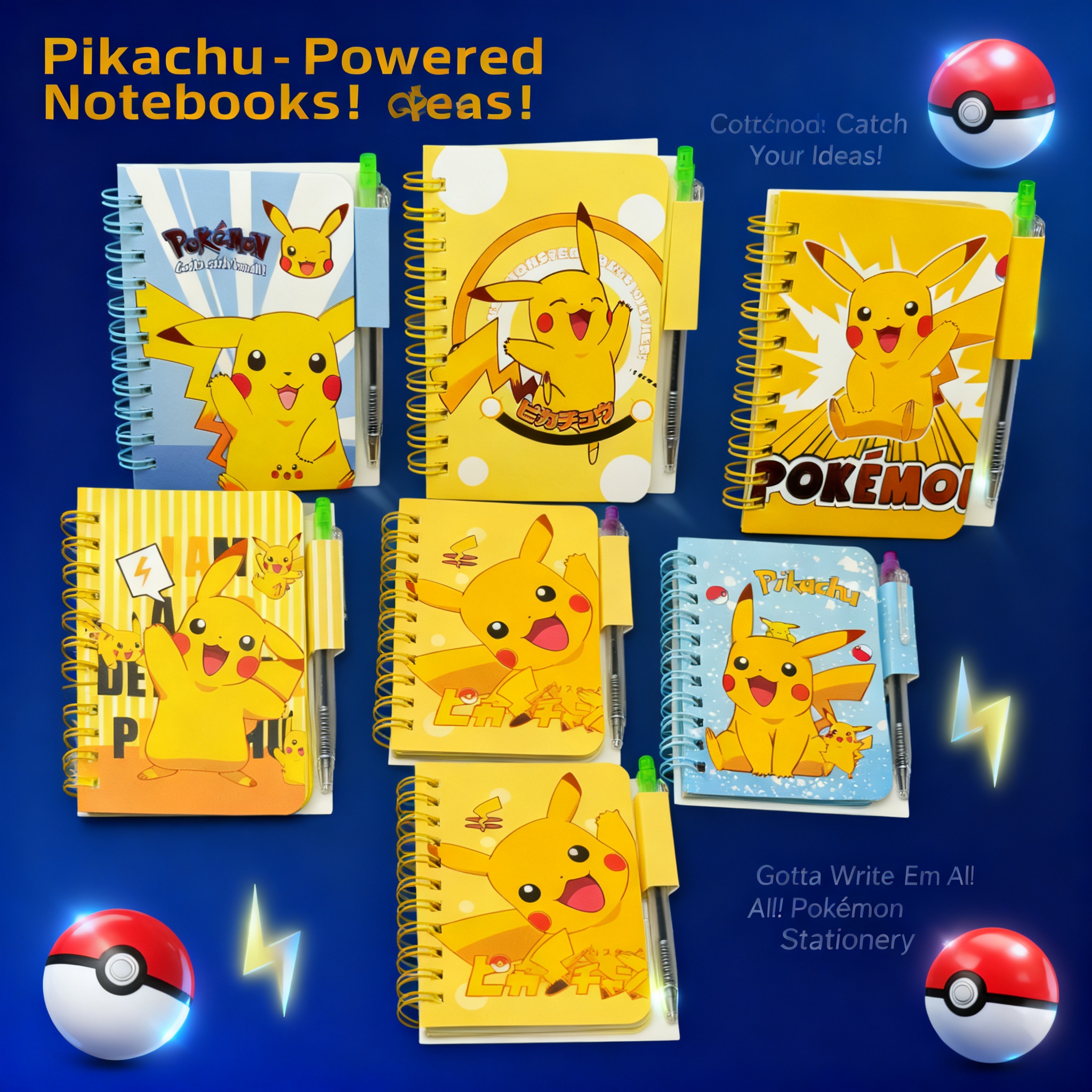 Pokemon Pikachu Cute Cartoon N - đánh giá và giá Stationery Office