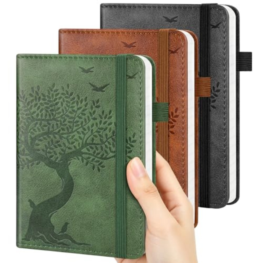 A6 Pocket Notebook Lined Journ - đánh giá và giá Journal Leather Hardcover