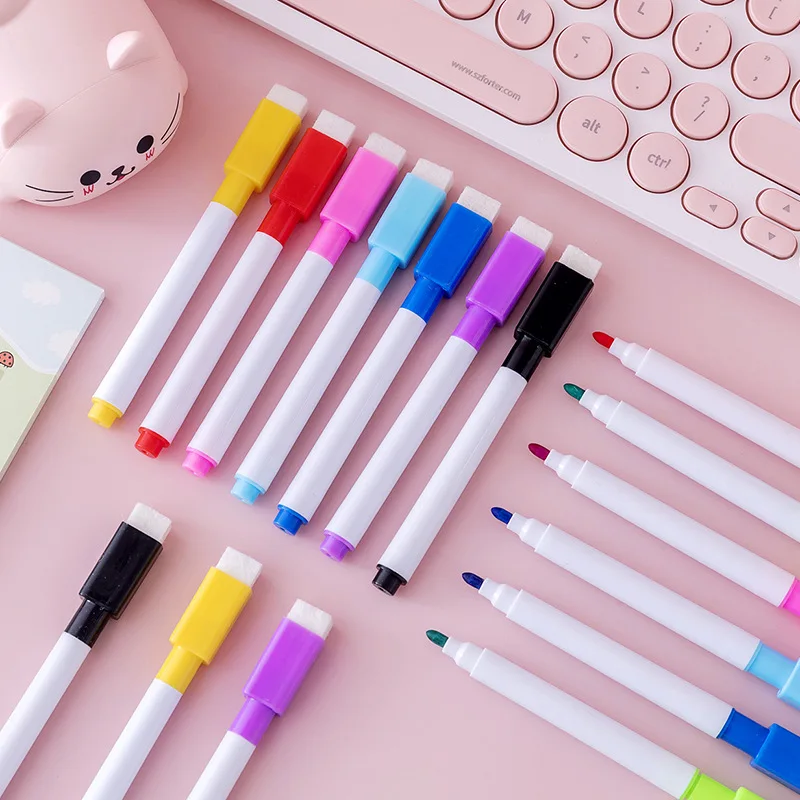 8PCS Erasable Whiteboard Marke - đánh giá và giá Whiteboard Marker Set