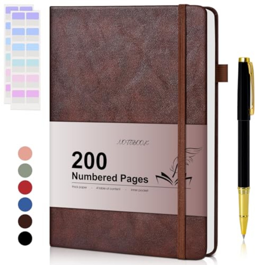 Lined Journal Notebook for Men - đánh giá và giá Journal Leather Hardcover