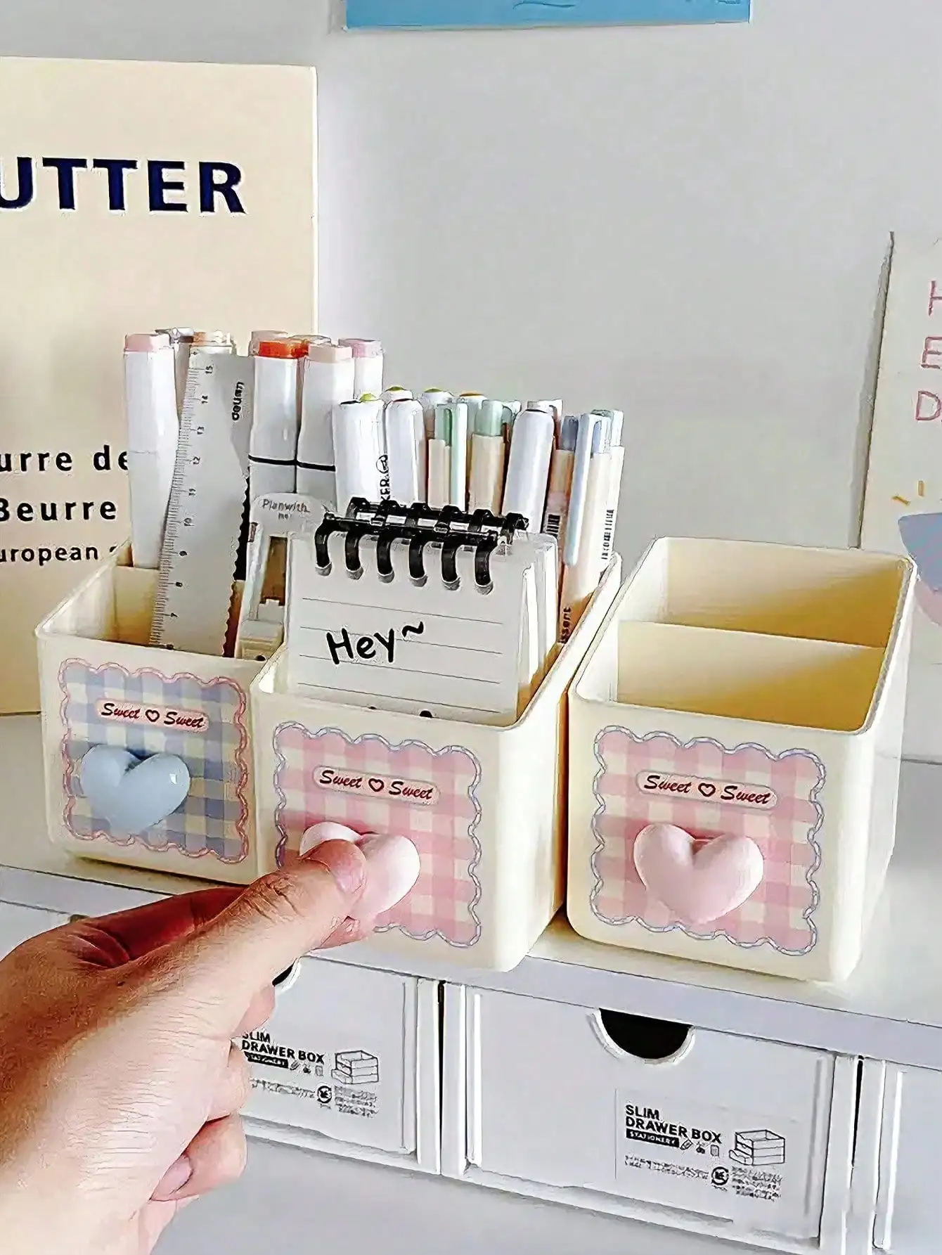 1pc Desktop Stationery Storage - đánh giá và giá Stationery Office And School Supply Stores
