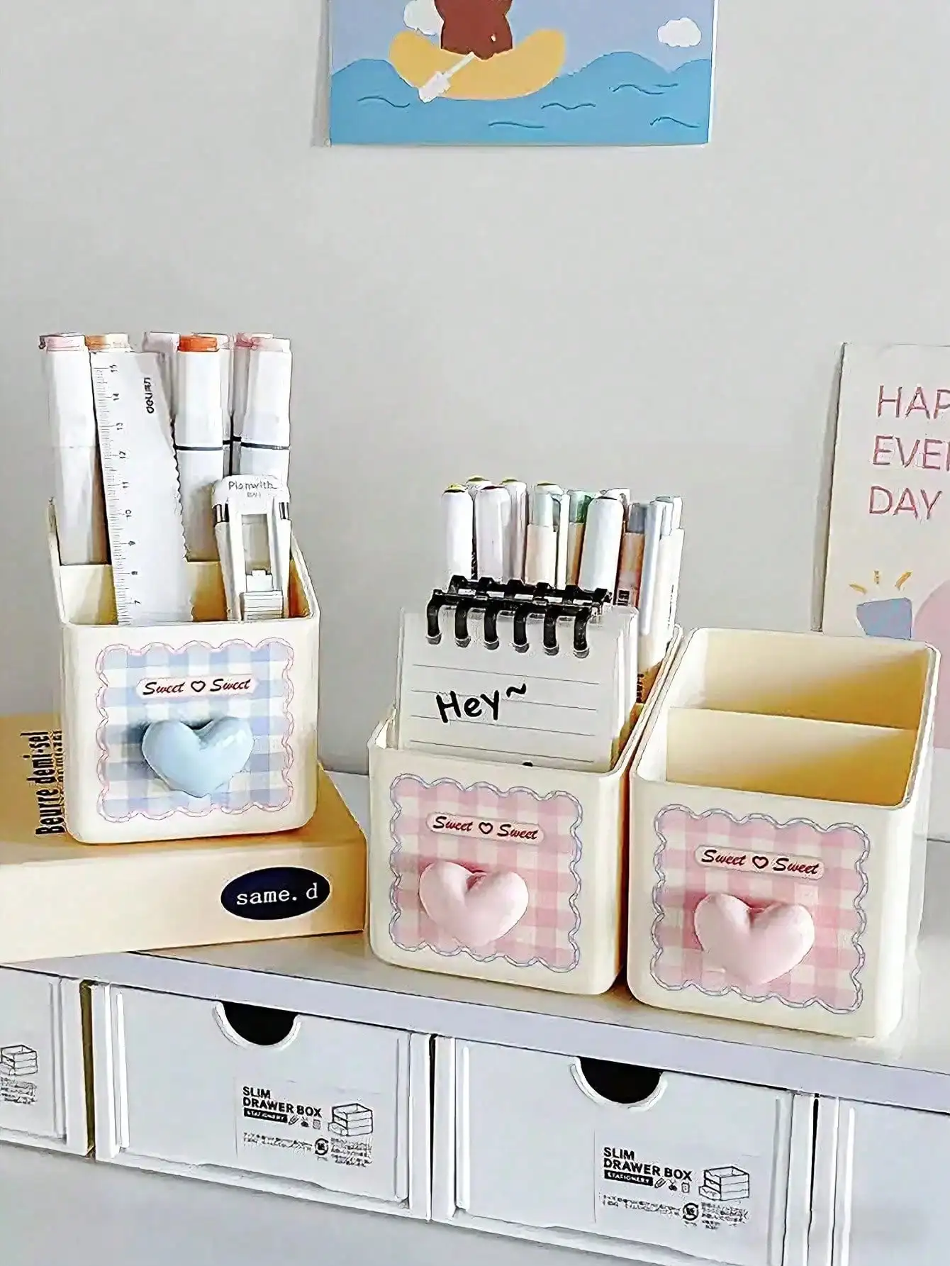 1pc Desktop Stationery Storage - đánh giá và giá Stationery Office And School Supply Stores