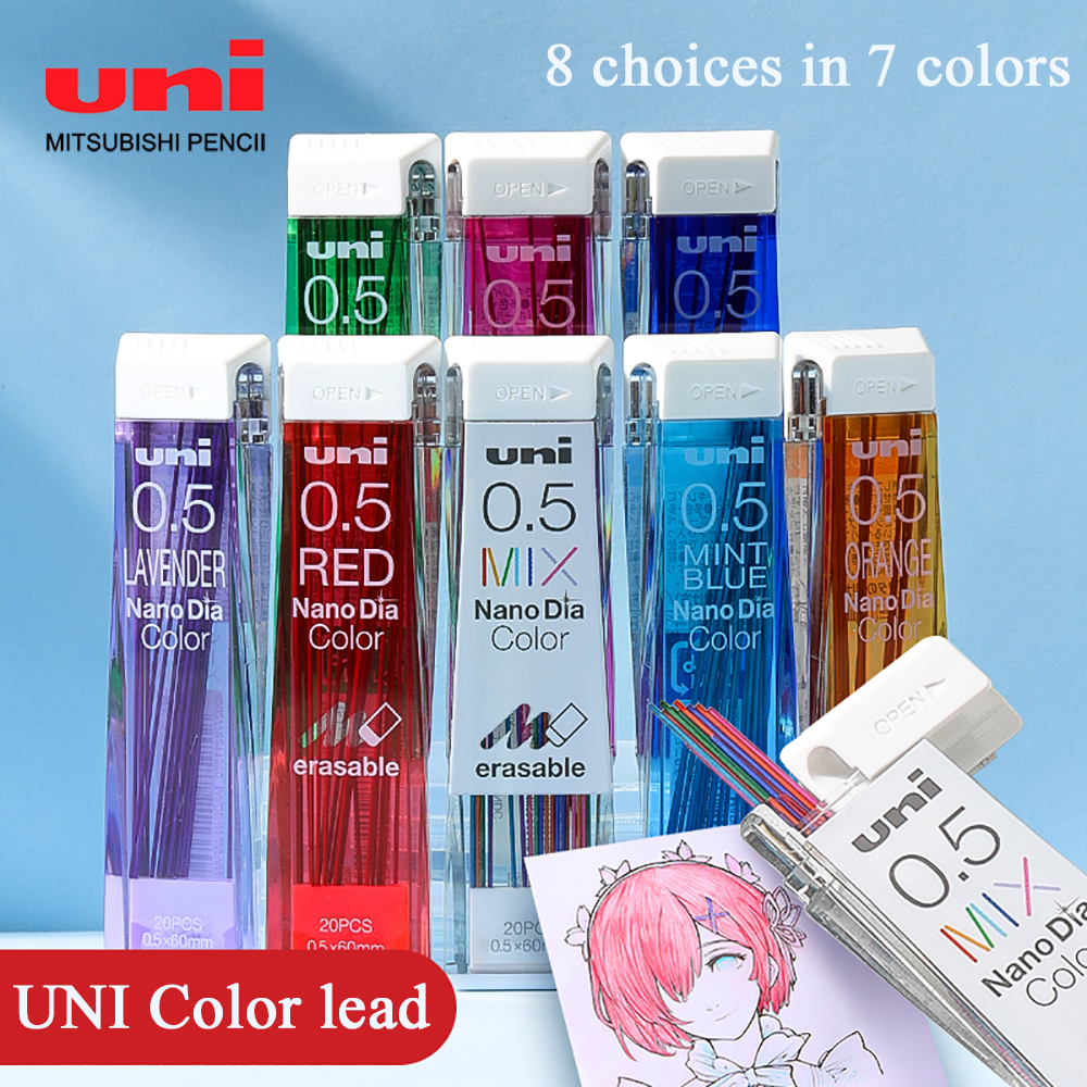 Japan Uni Nano Dia Color 202ND - đánh giá và giá Mechanical Pencil Lead