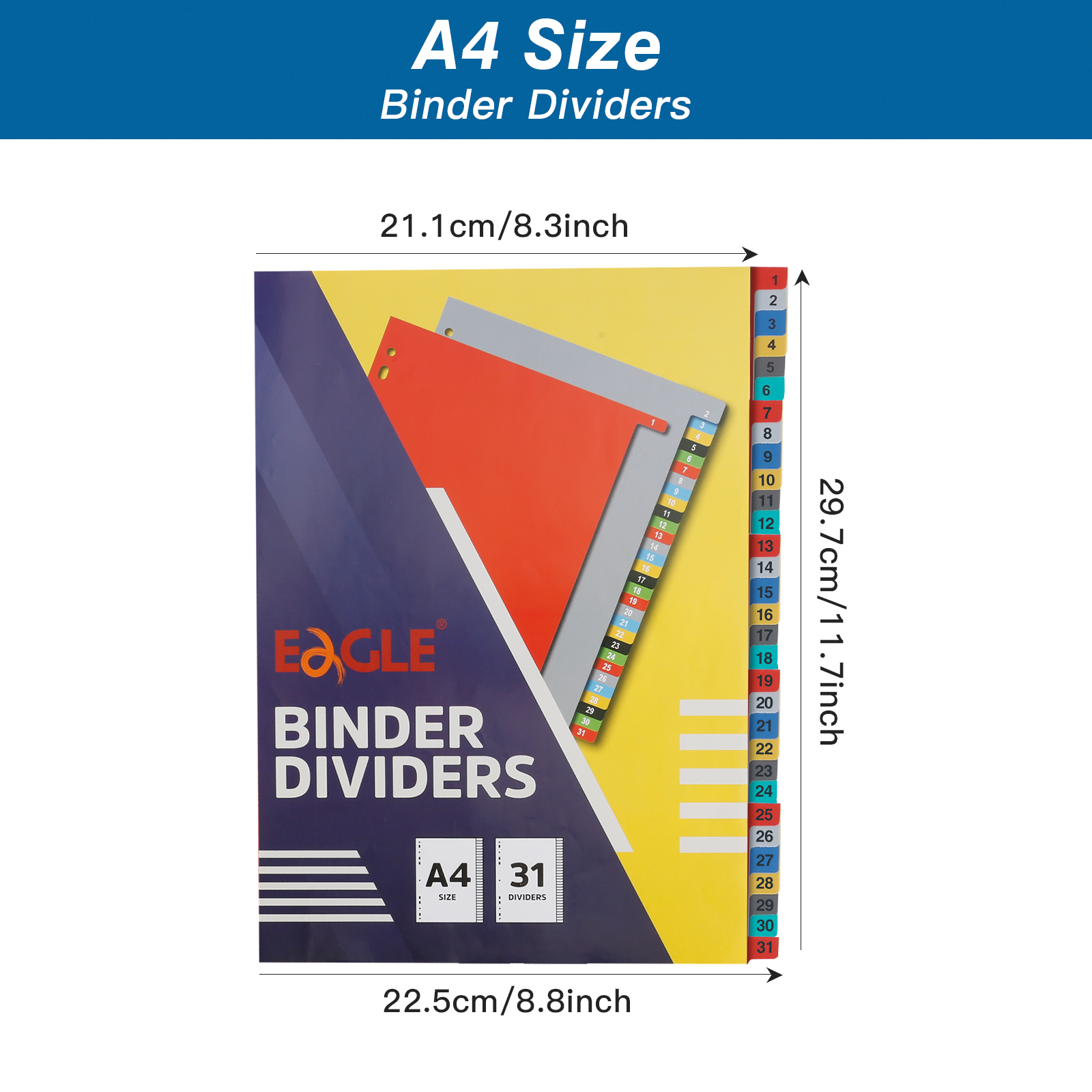 EAGLE A4 Binder Index Divider  - đánh giá và giá Index Tab Divider
