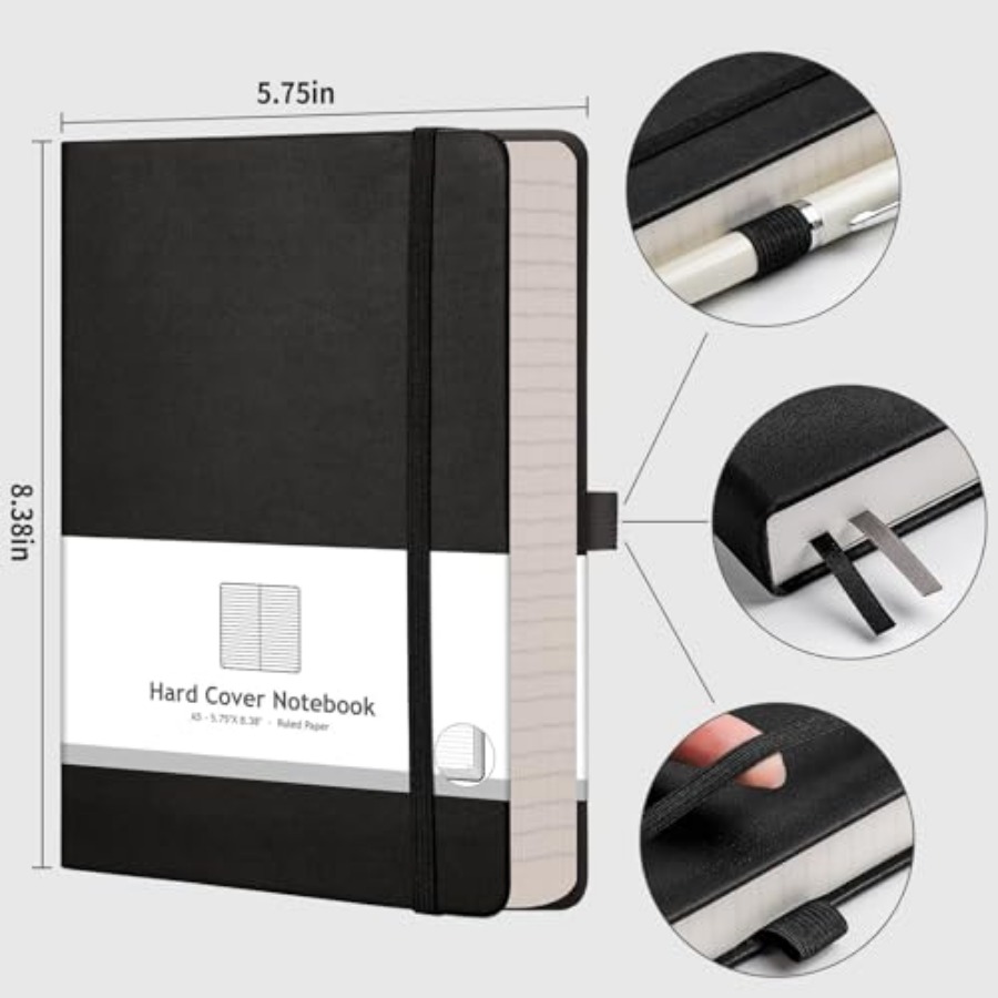 Thick Journal Lined Notebook - - đánh giá và giá Journal Leather Hardcover