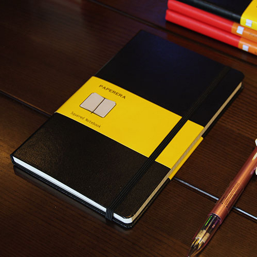 Classic office school hardcove - đánh giá và giá Notebook Dotted A5