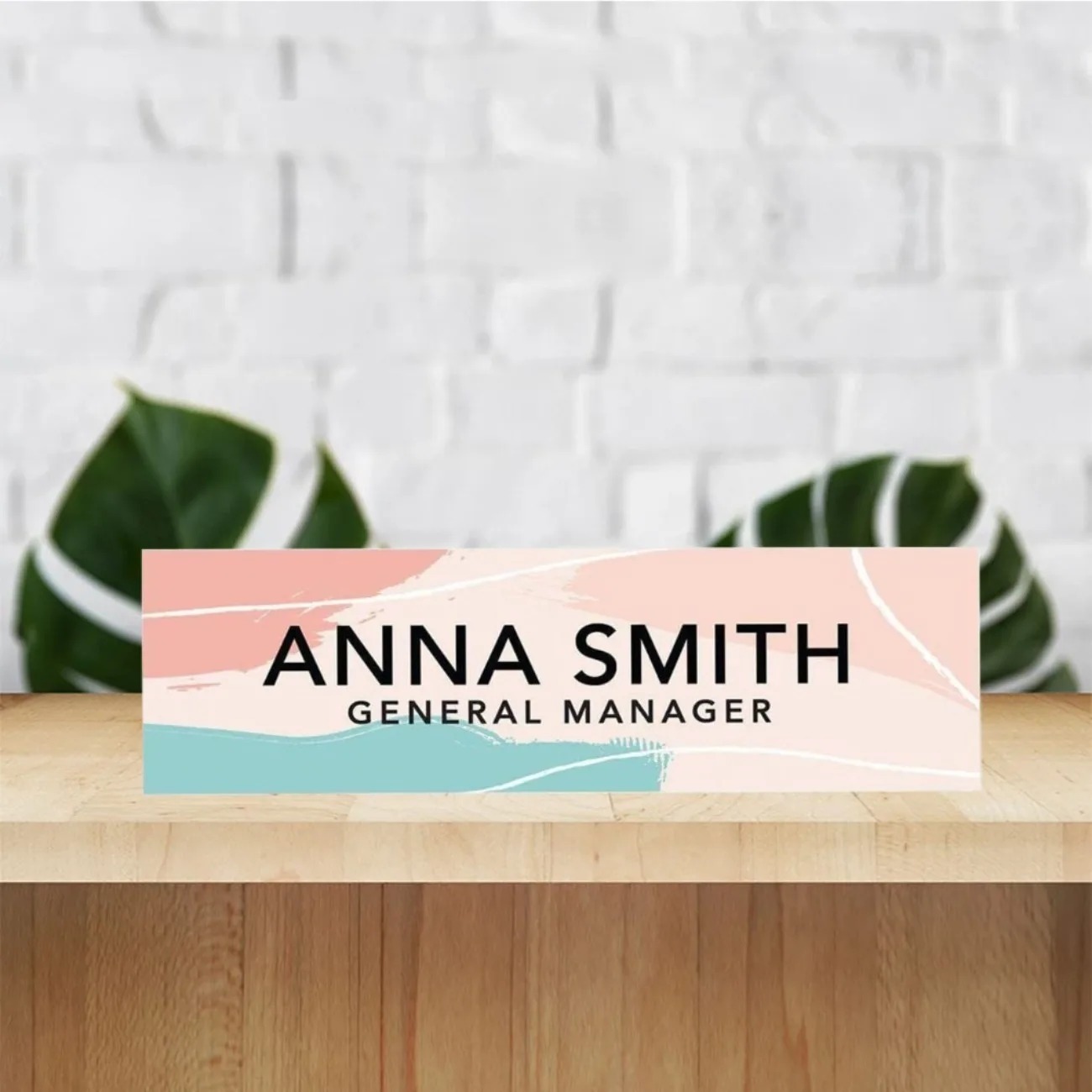 2D Custom Acrylic Desk Name Pl - đánh giá và giá Desk Name Plate
