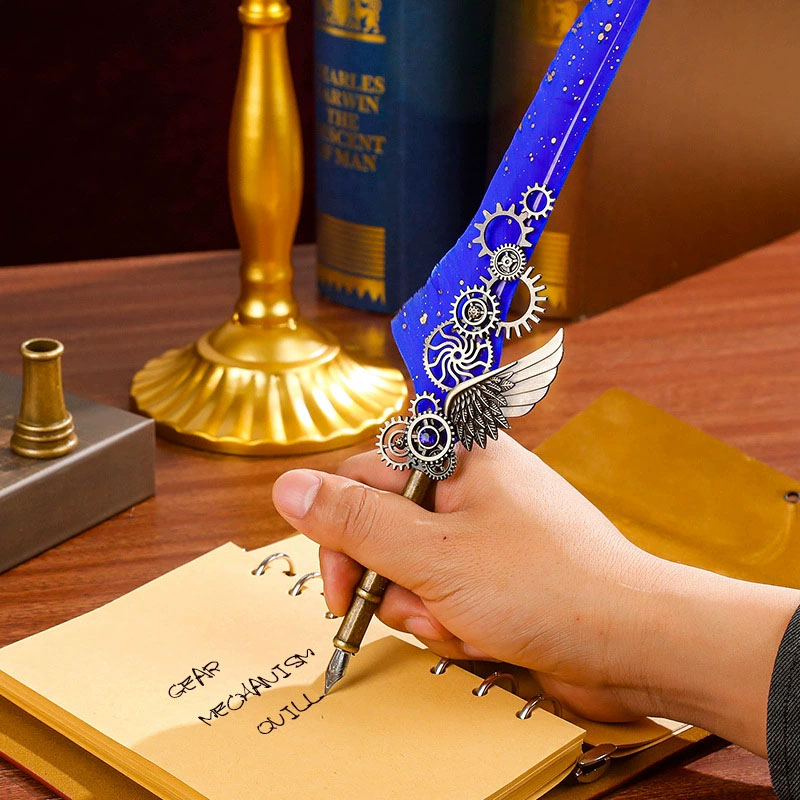 High-End Vintage Mechanical Ge - đánh giá và giá Calligraphy Ink Bottle