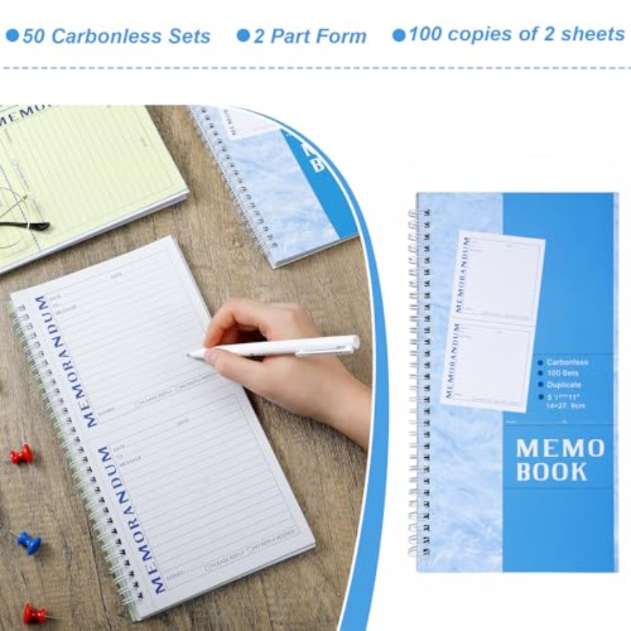 3 Pack Memorandum Book Carbon  - đánh giá và giá Carbon Copy Book
