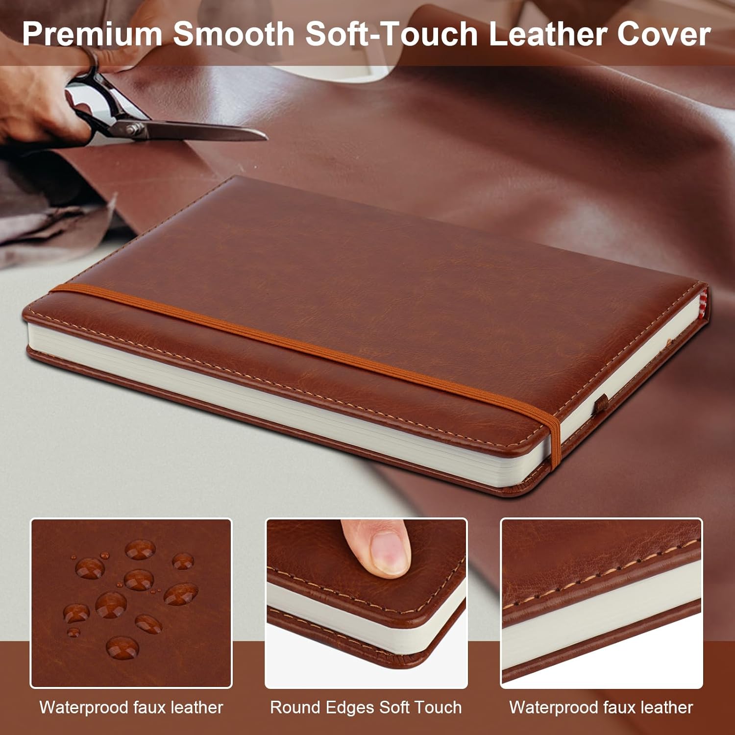 6 Pack Lined Journal Notebooks - đánh giá và giá Journal Leather Hardcover