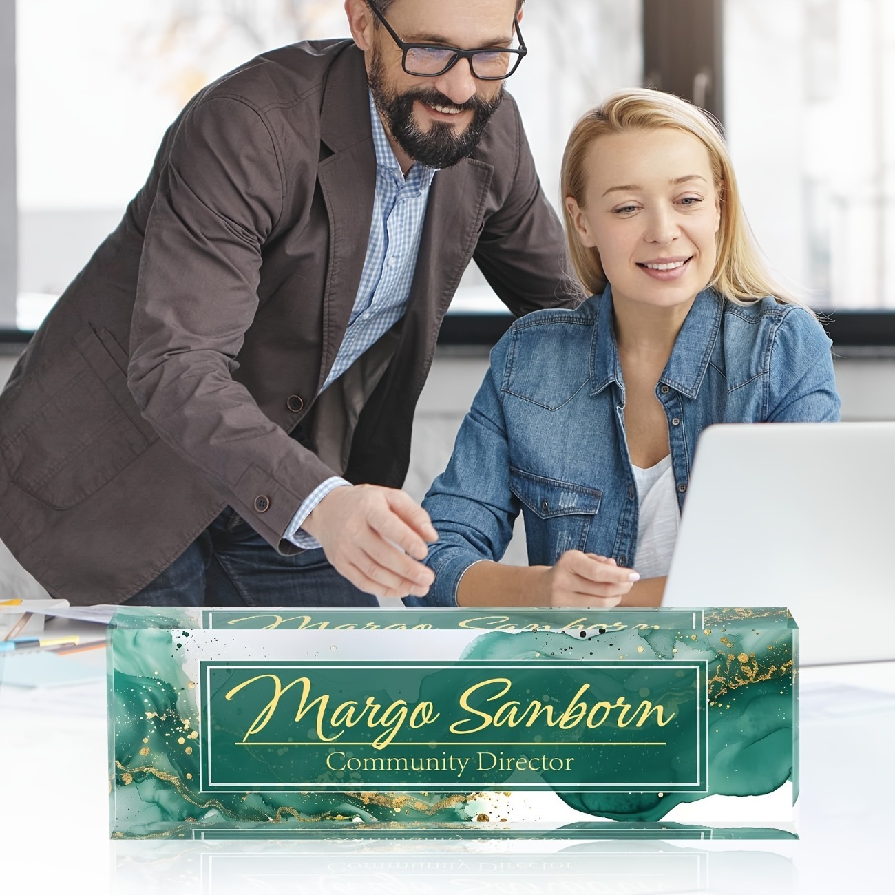 Custom Acrylic Desk Name Plate - đánh giá và giá Desk Name Plate