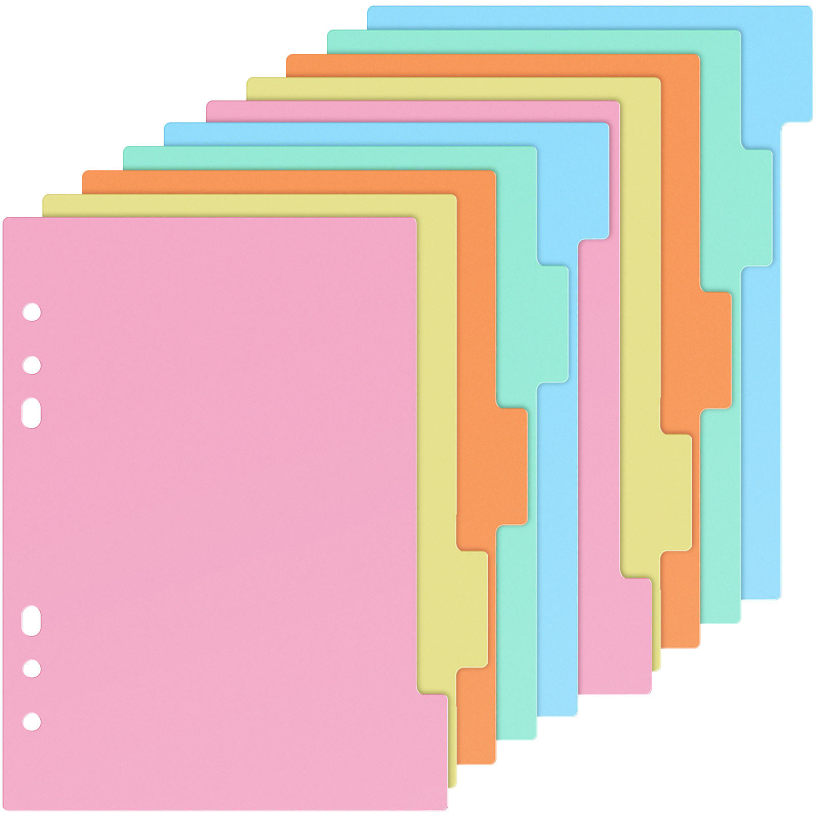 10Pcs Plastic Dividers Tab Ind - đánh giá và giá Index Tab Divider