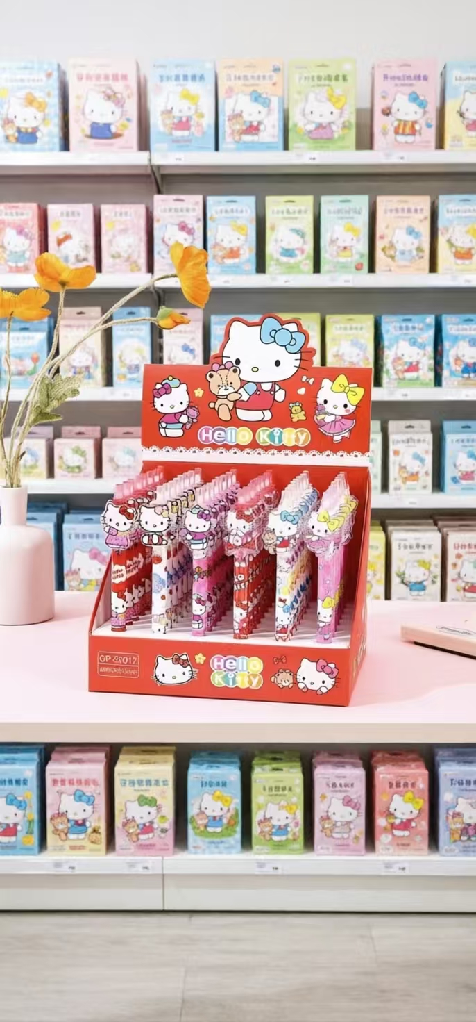 Cute Hello Kitty Gel Pen 0.5mm - đánh giá và giá Stationery Office