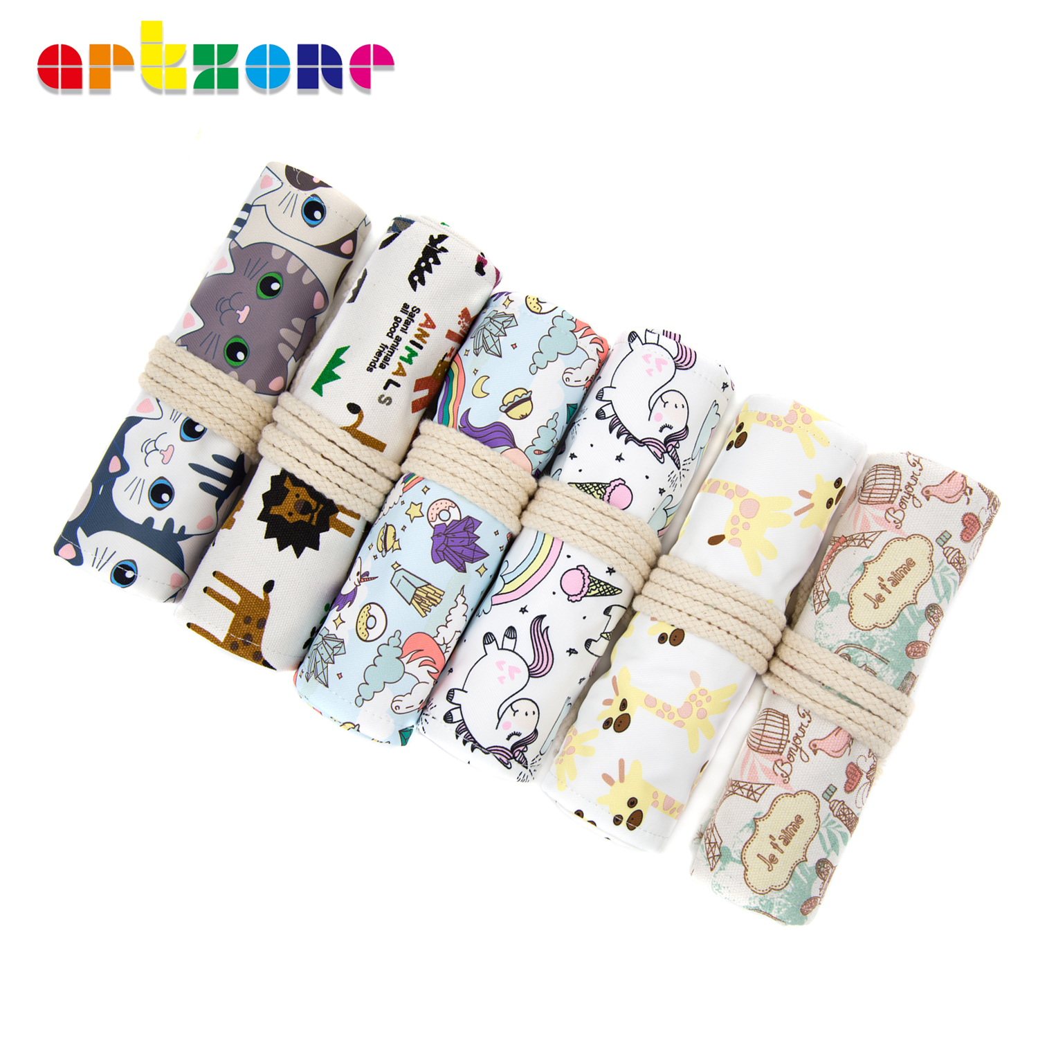 48 Holes Pencil Case Art Pen B - đánh giá và giá Pen Pouch Roll