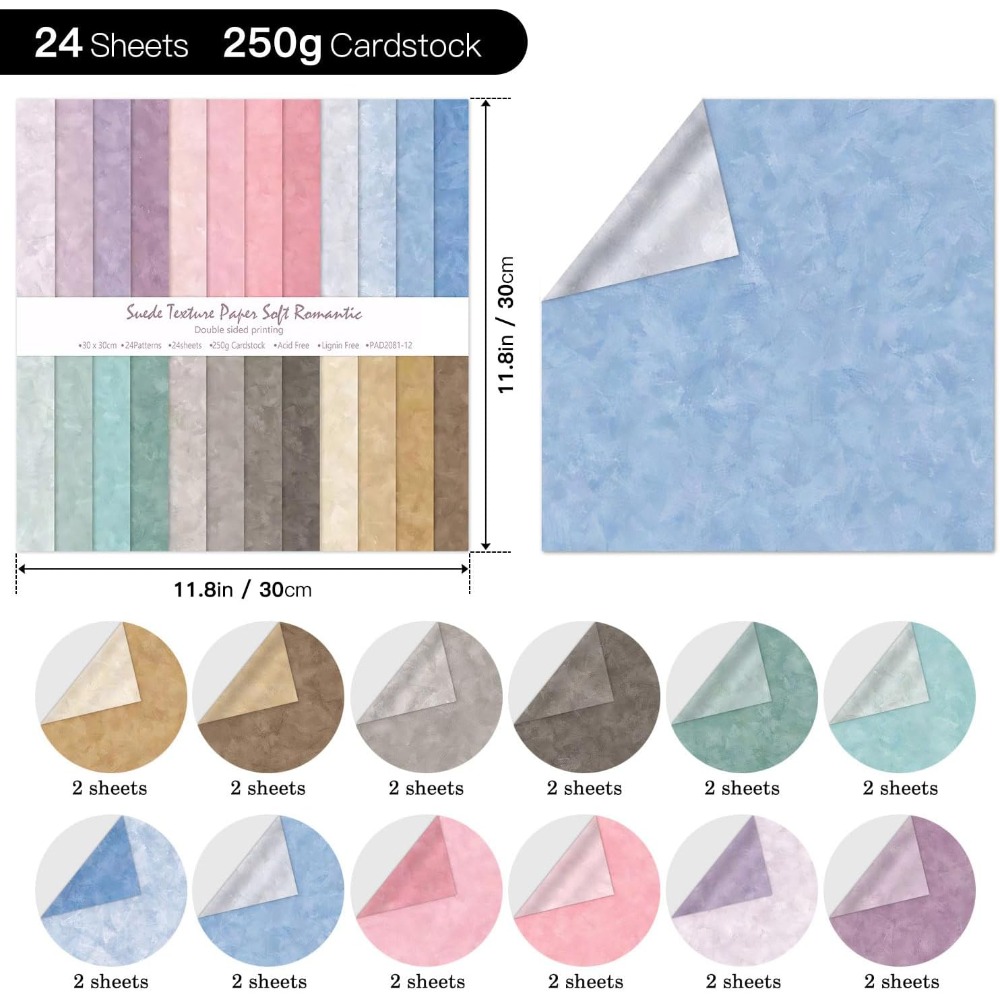 Premium Colored Cardstock, 24  - đánh giá và giá Cardstock Paper Pack
