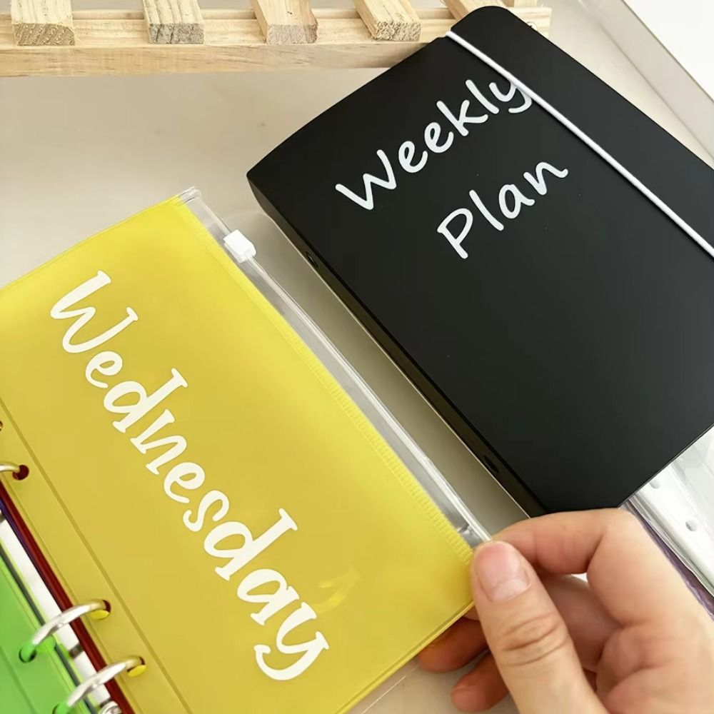 Planner A 6 Size Loose Leaf Bi - đánh giá và giá Planner Weekly Budget