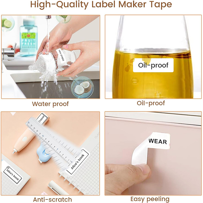 10 Rolls of White Thermal Labe - đánh giá và giá Label Printer Tape