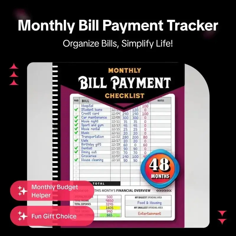 ADHD A4 Planner Notebook, Dura - đánh giá và giá Planner Weekly Budget