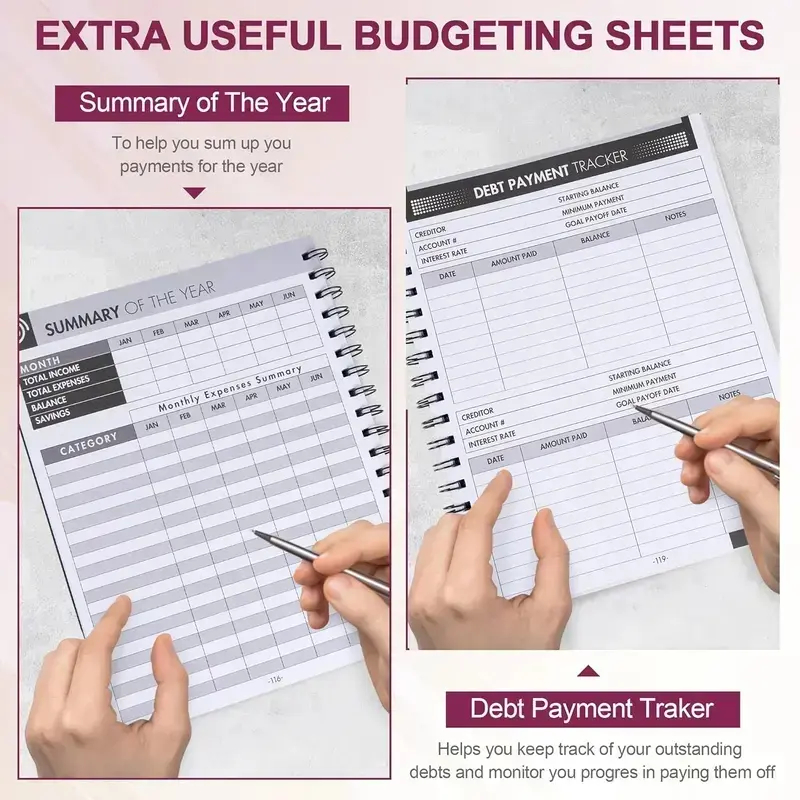 ADHD A4 Planner Notebook, Dura - đánh giá và giá Planner Weekly Budget