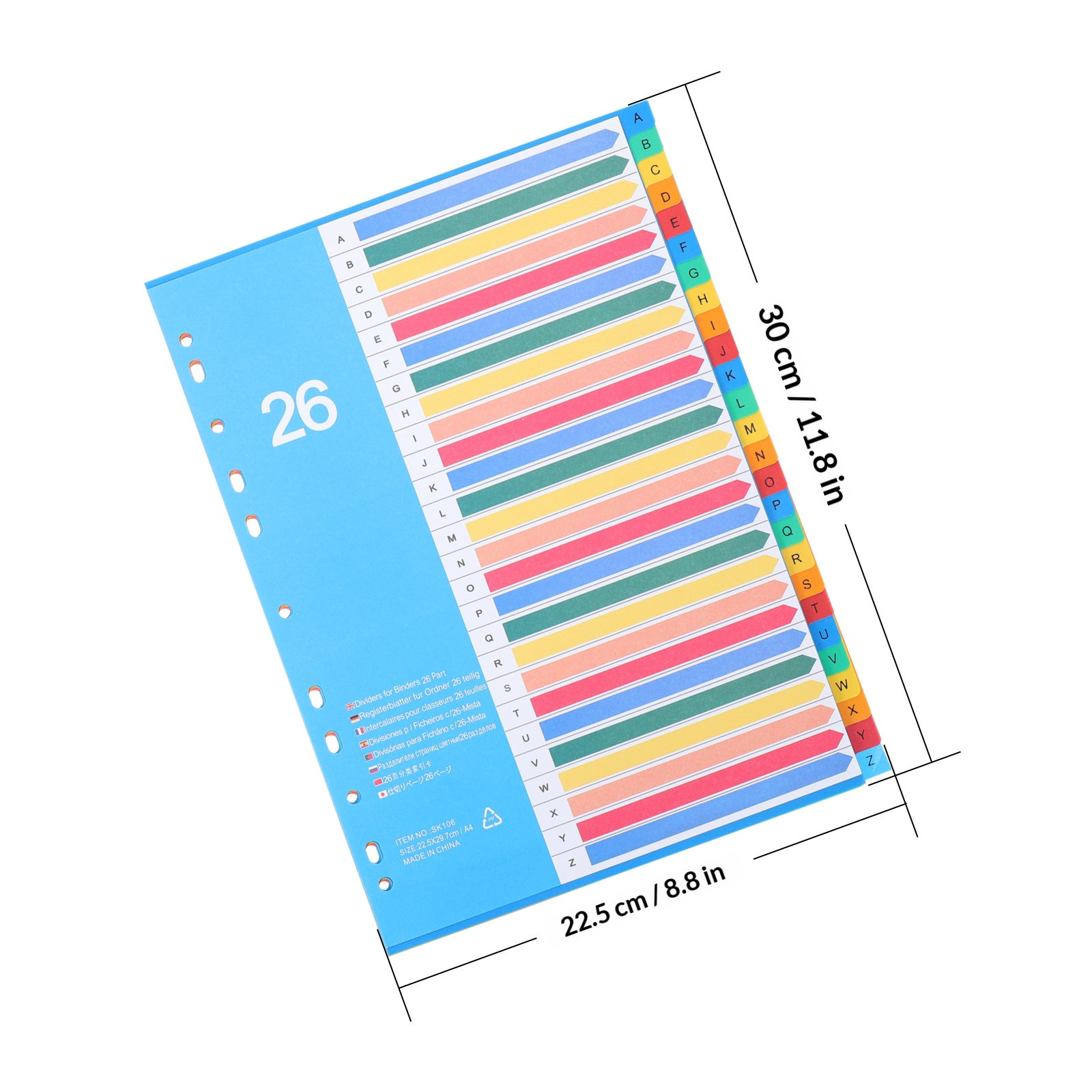 38Pcs Colored Plastic Folder S - đánh giá và giá Index Tab Divider
