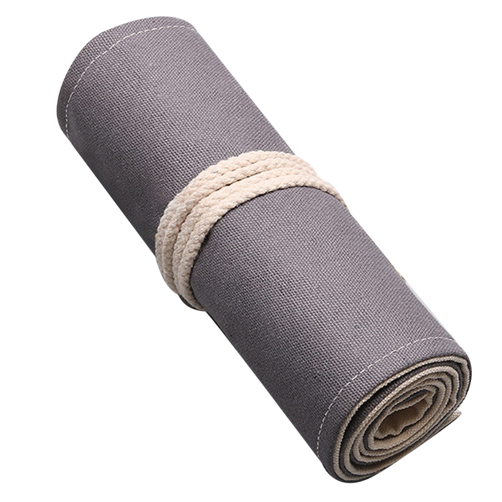 1Pcs Large Capacity Canvas Pen - đánh giá và giá Pen Pouch Roll