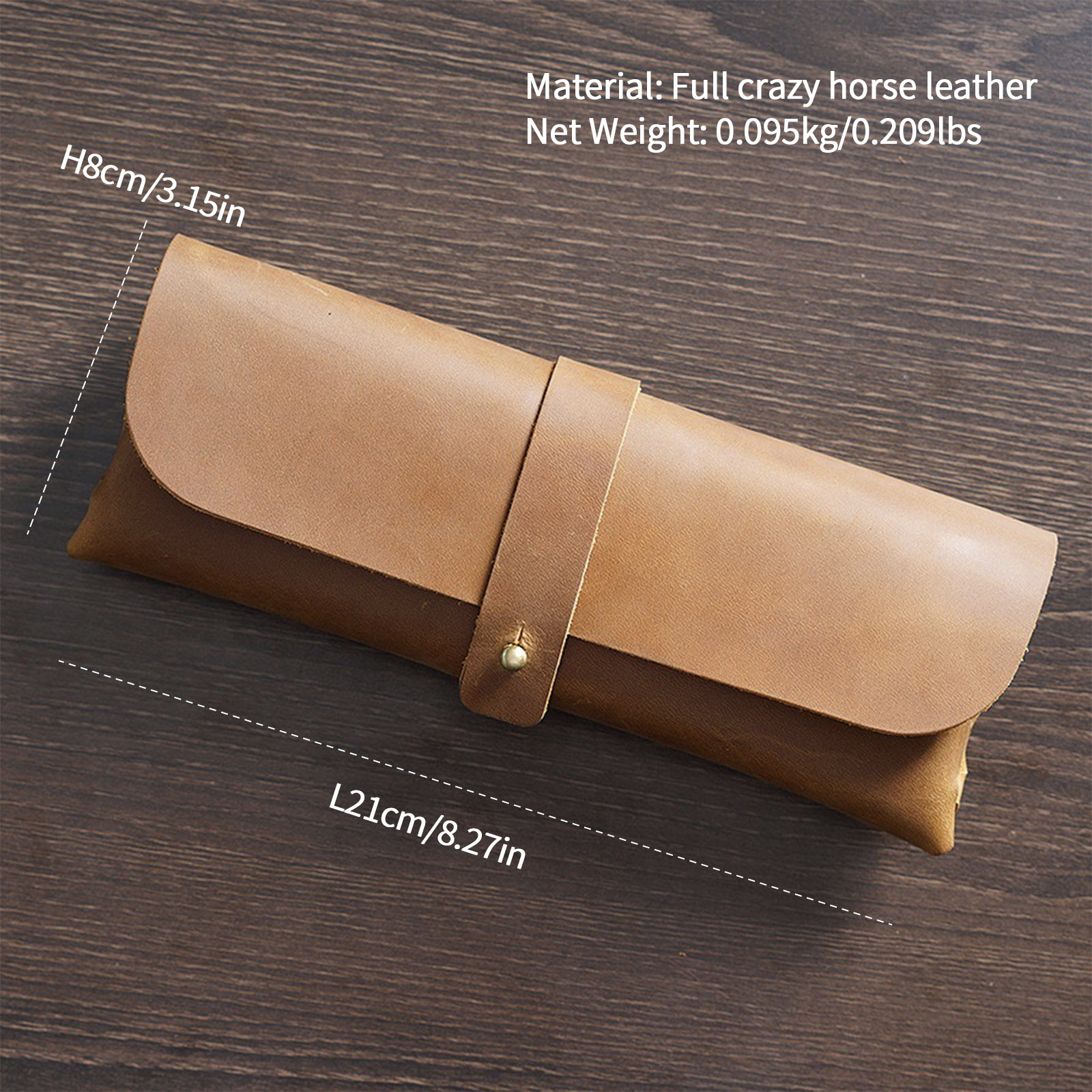 Genuine Leather Pencil Roll Ca - đánh giá và giá Pen Pouch Roll
