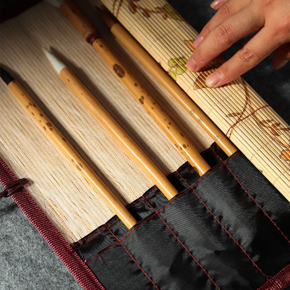 Retro Chinese style Painting B - đánh giá và giá Pen Pouch Roll