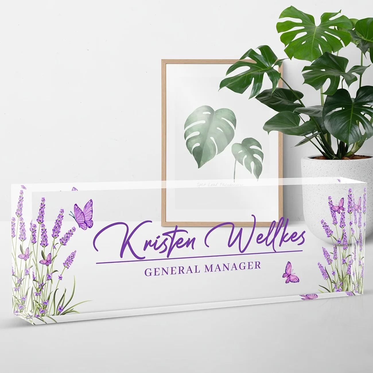Custom Personalized Acrylic De - đánh giá và giá Desk Name Plate