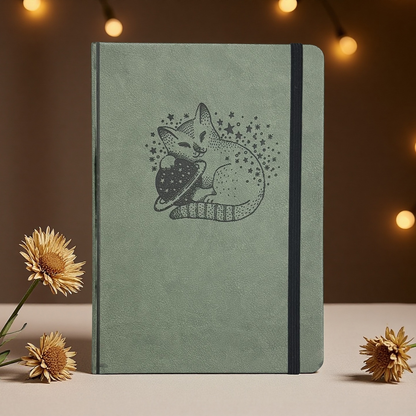 Cute Cat Planet A5 Dotted Note - đánh giá và giá Notebook Dotted A5