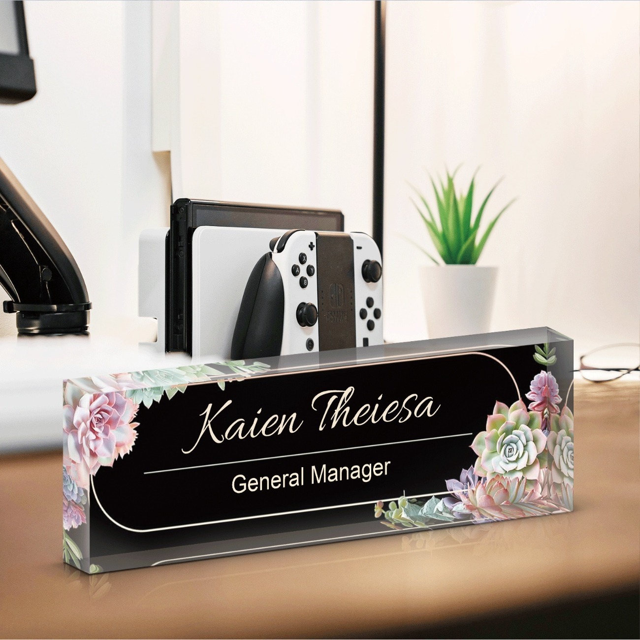 Custom Acrylic Desk Name Plate - đánh giá và giá Desk Name Plate