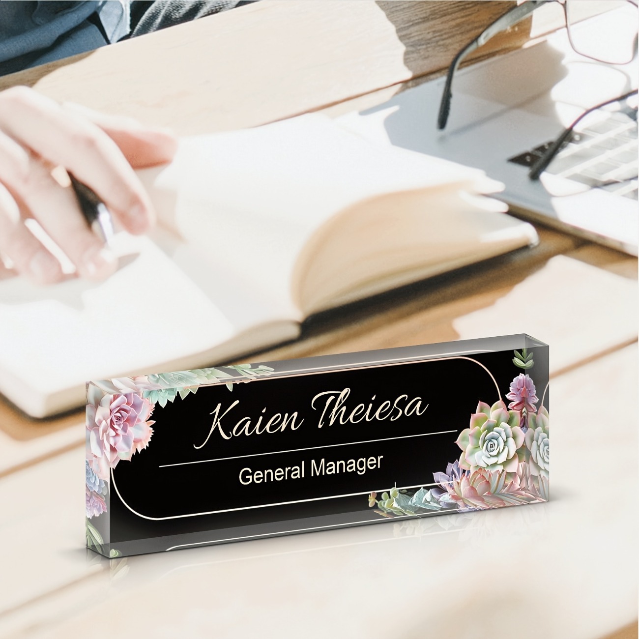 Custom Acrylic Desk Name Plate - đánh giá và giá Desk Name Plate
