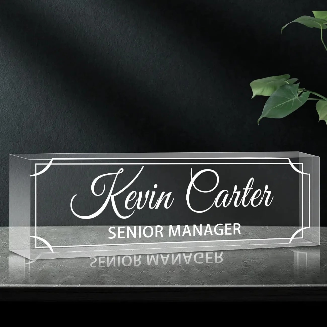 Personalized Acrylic Desk Name - đánh giá và giá Desk Name Plate