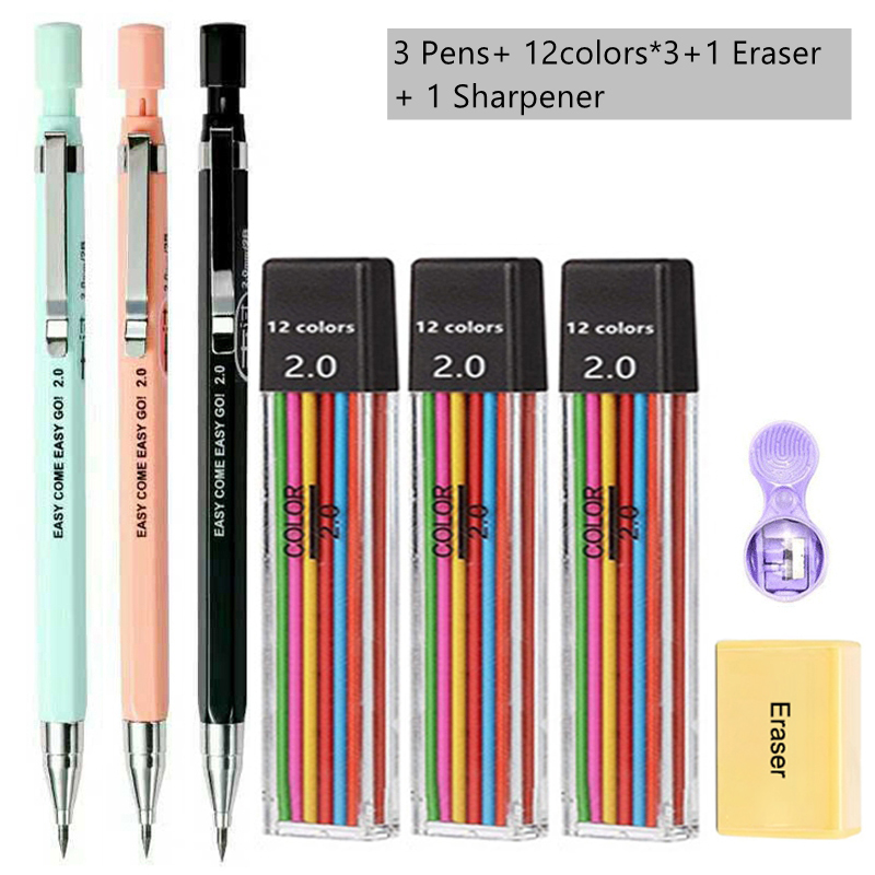 Anti Slip Mechanical Pencil Se - đánh giá và giá Mechanical Pencil Lead