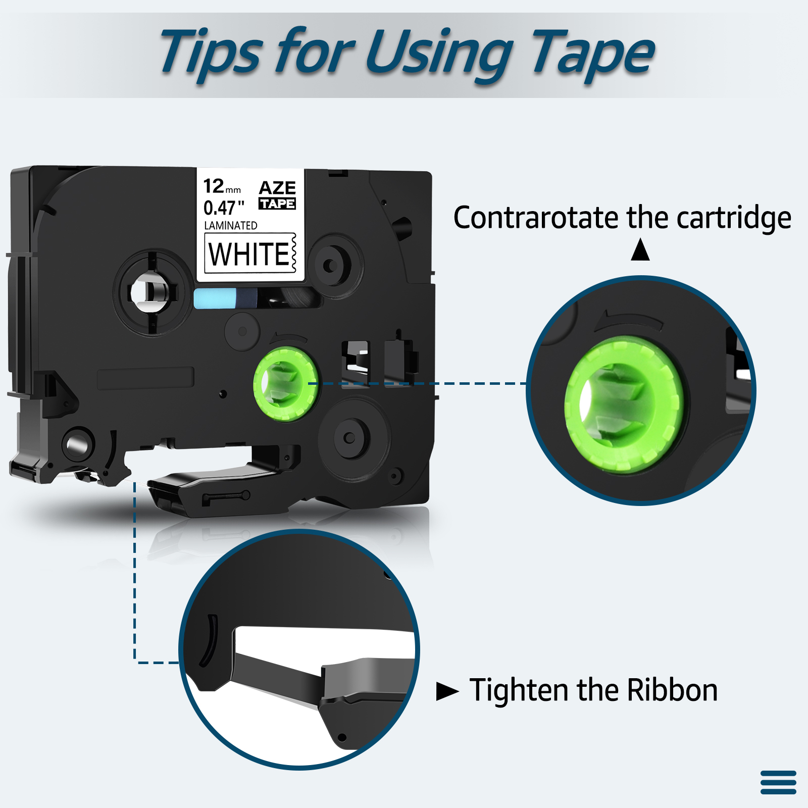 7PK 6/9/12/18/24mm TZ-231 Flex - đánh giá và giá Label Printer Tape