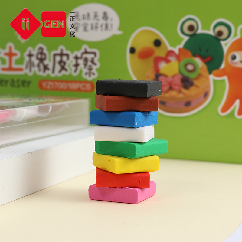 8 PCS/Lot High Quality Candy C - đánh giá và giá Rubber Eraser Kneaded