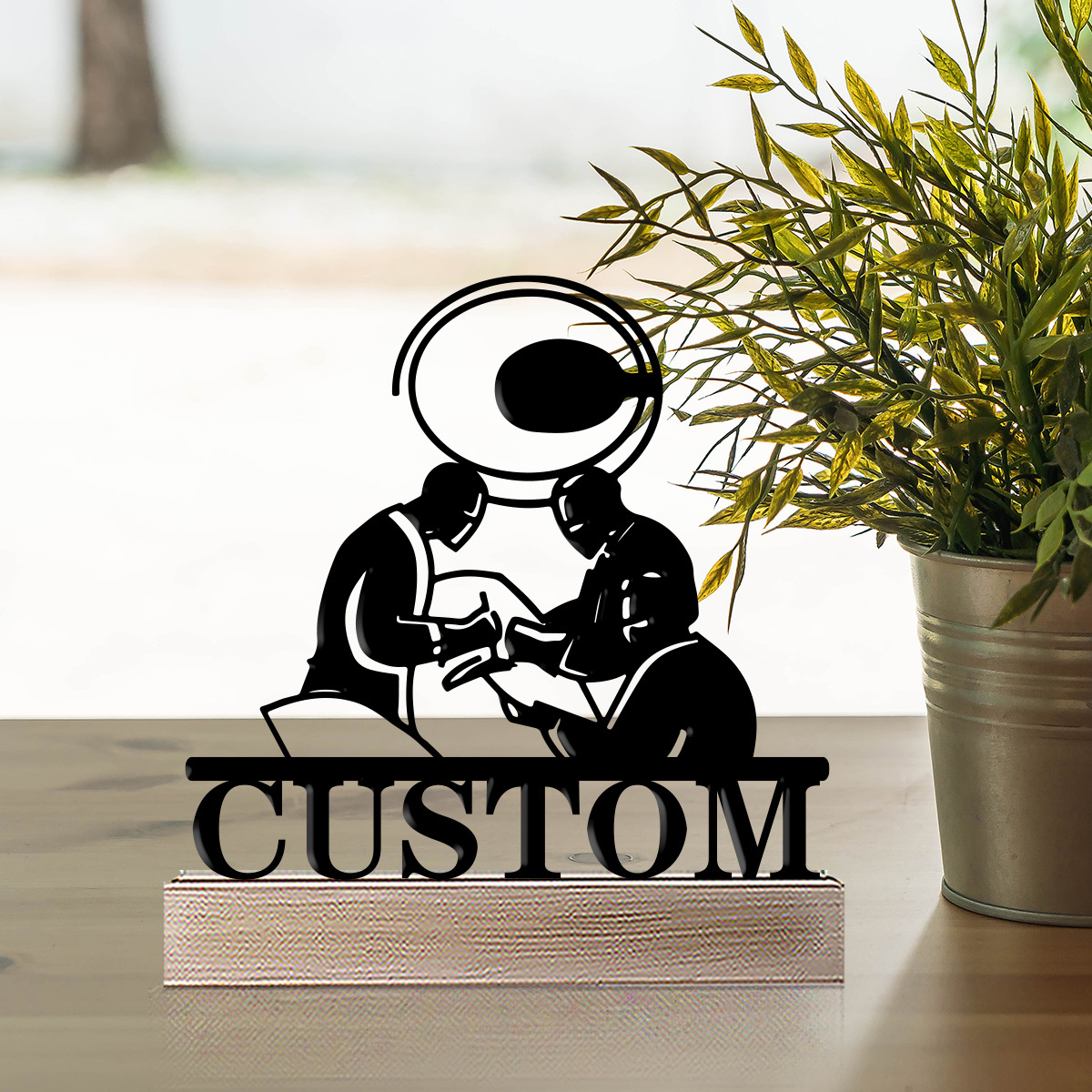 Custom Engraved Surgeon Desk N - đánh giá và giá Desk Name Plate