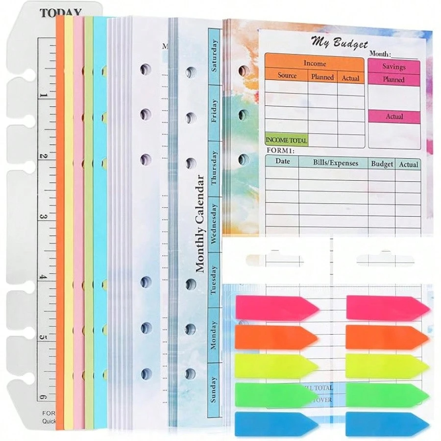 Weekly Monthly Planner Inside  - đánh giá và giá Planner Weekly Budget