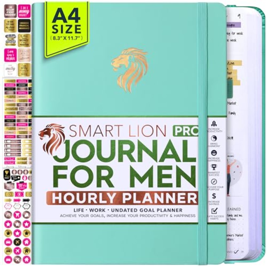 Journal for Men - Undated Dail - đánh giá và giá Planner Weekly Budget