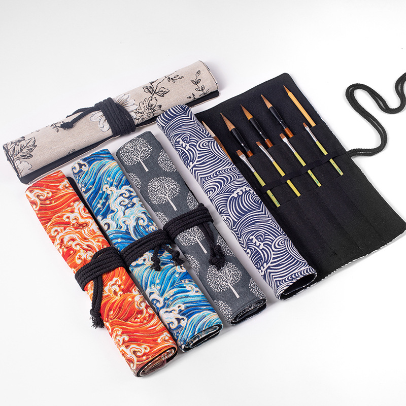20 Holes Roll Pencil Case Scho - đánh giá và giá Pen Pouch Roll