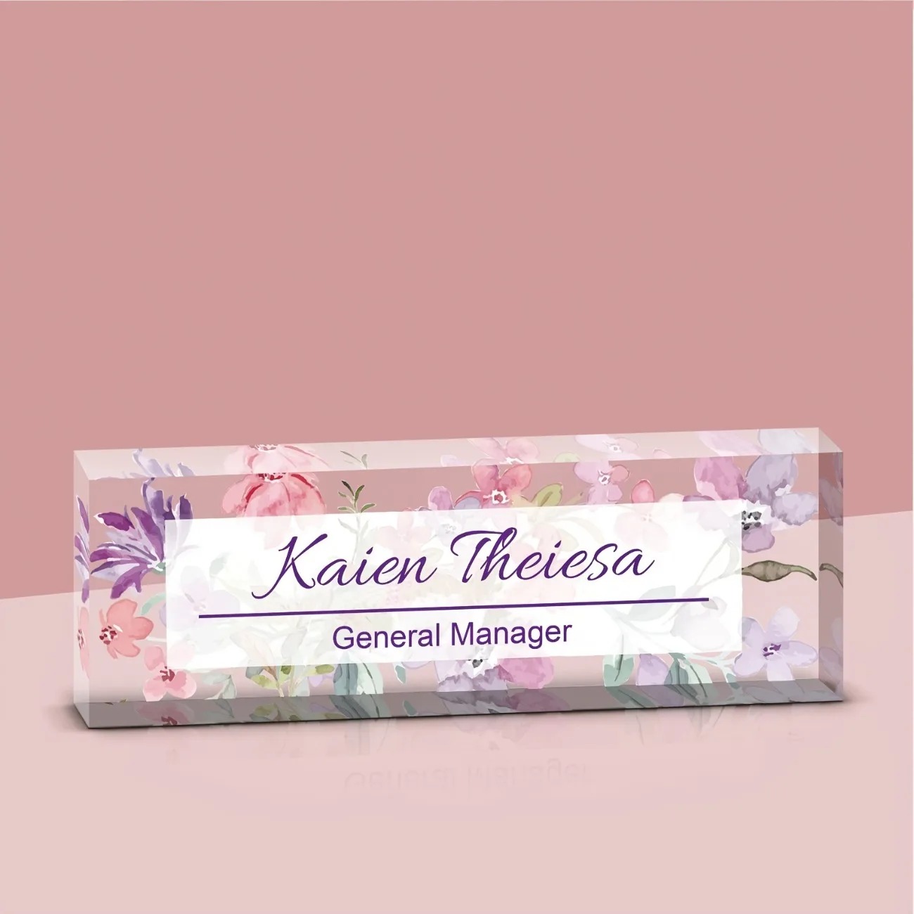 Personalized Acrylic Desk Name - đánh giá và giá Desk Name Plate