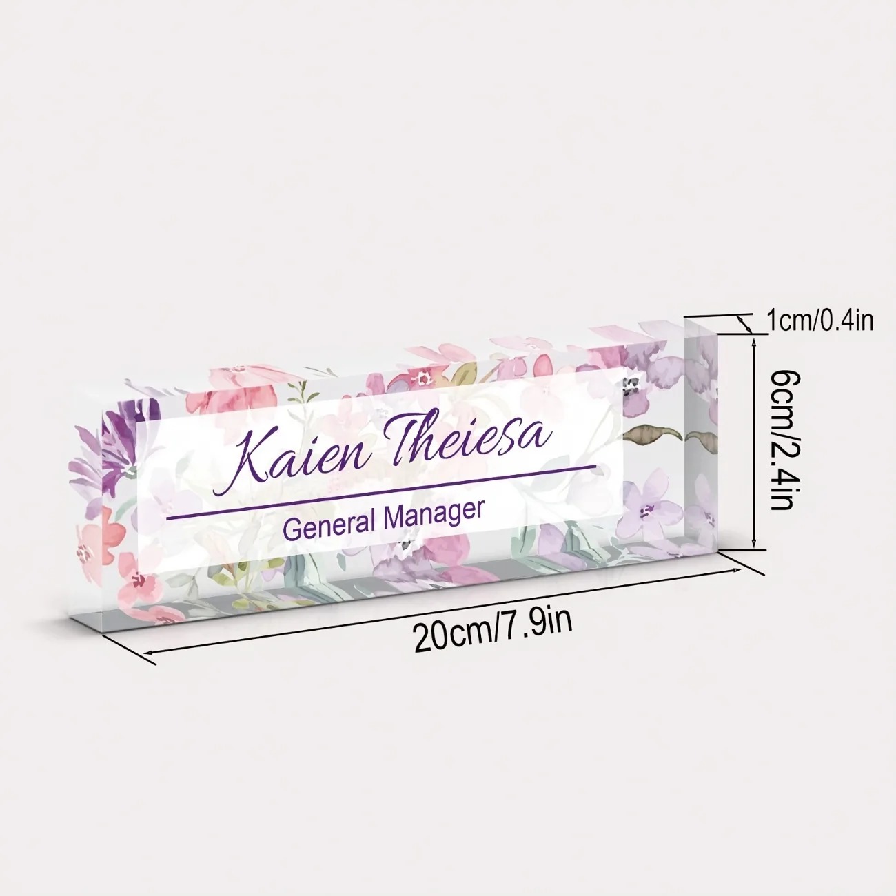 Personalized Acrylic Desk Name - đánh giá và giá Desk Name Plate