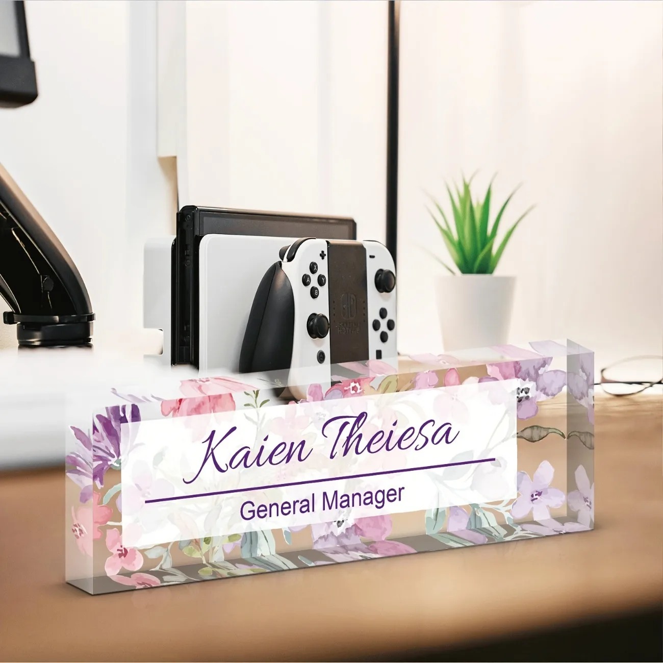 Personalized Acrylic Desk Name - đánh giá và giá Desk Name Plate